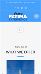 Mobile Screenshot of fatimaexperience.com